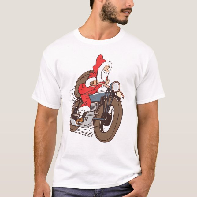 Santa-Fahrt T-Shirt (Vorderseite)