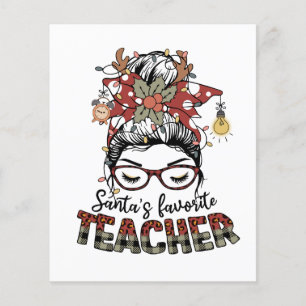 Santa Favorite Teacher