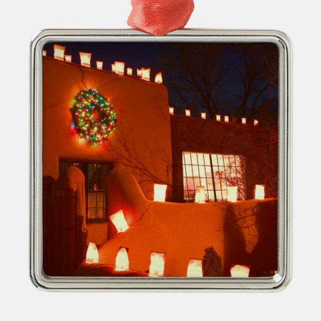 Santa Fe Christmas Ornament (Vorne)
