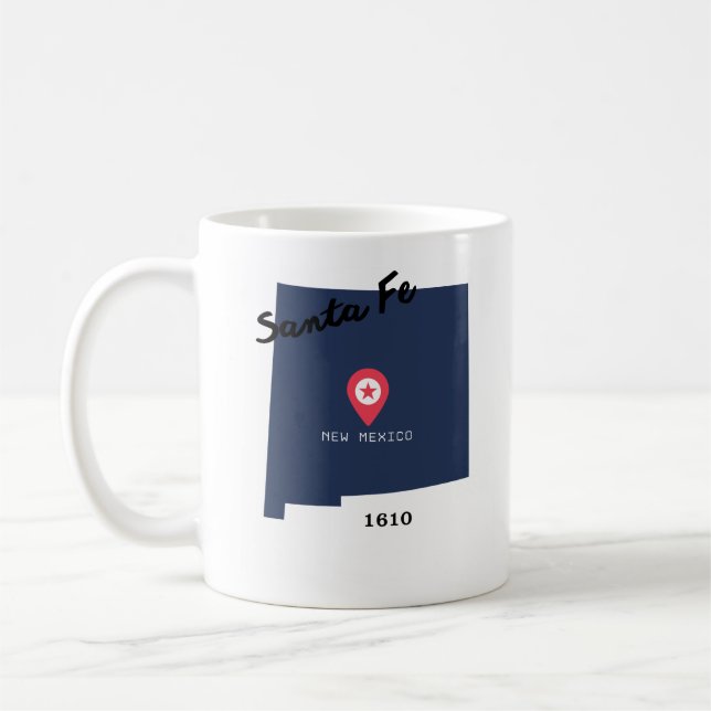 Santa Fe coffee mug  (Gauche)