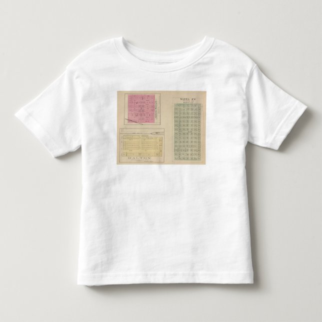 Santa Fe, Dalton und Südhafen, Kansas Kleinkind T-shirt (Vorderseite)