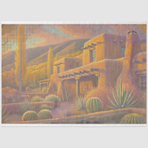 Santa Fe Gold Seidenpapier