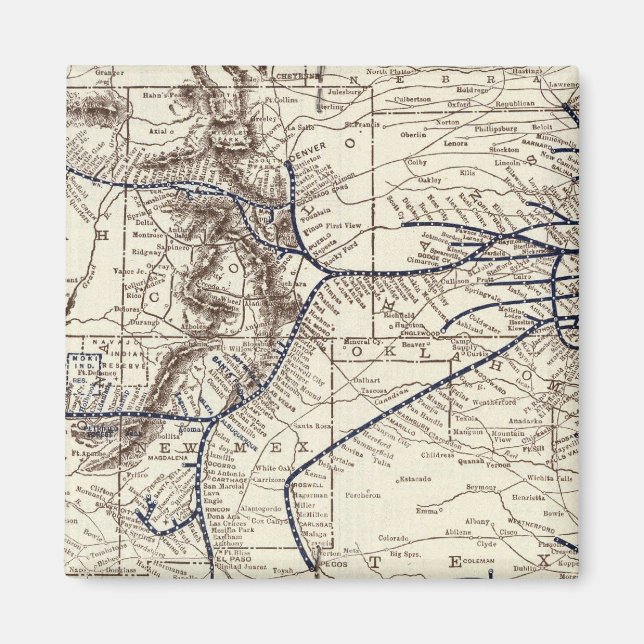 Santa Fe Magnet (Vorne)