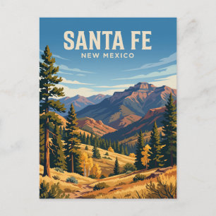 Santa Fe National Forest New Mexico Postkarte