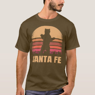 Santa Fe New Meico Vintage Bär NM abgenutzt 80er T-Shirt