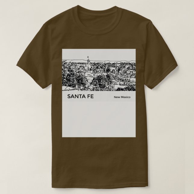Santa Fe New Mexico 2 T-Shirt (Design vorne)