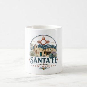 Santa Fe New Mexico Adobe-Architektur Südwesten Kaffeetasse