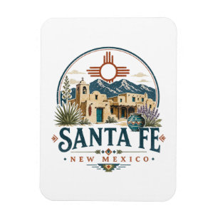 Santa Fe New Mexico Adobe-Architektur Südwesten Magnet