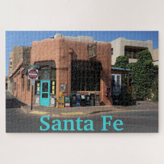 Santa Fe New Mexico Adobe und Türkis Doors