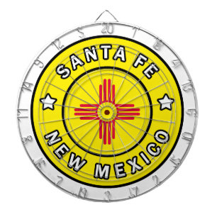 Santa Fe New Mexico Dartscheibe