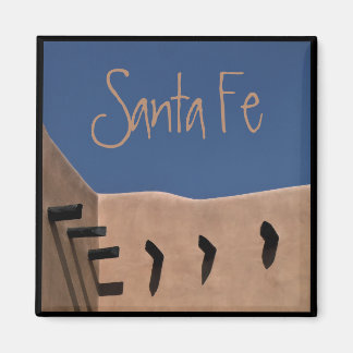 Santa Fe New Mexico Designer Magnet