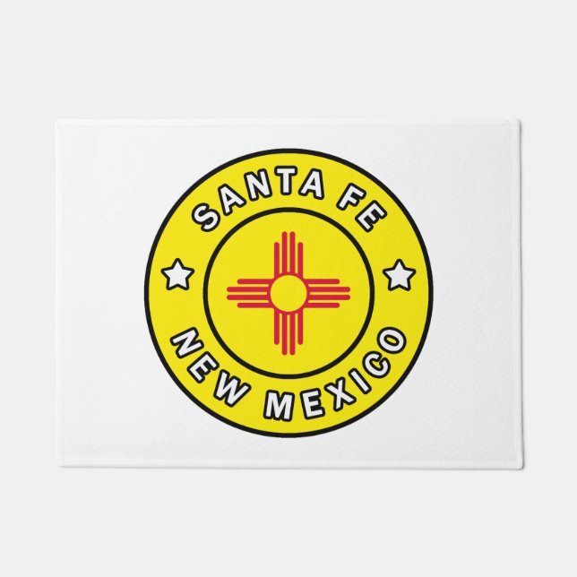 Santa Fe New Mexico Fußmatte (Vorderseite)