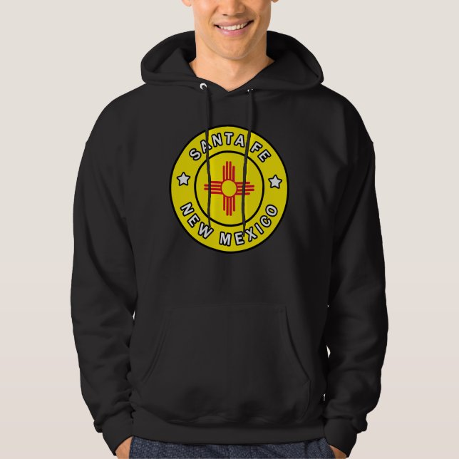 Santa Fe New Mexico Hoodie (Vorderseite)