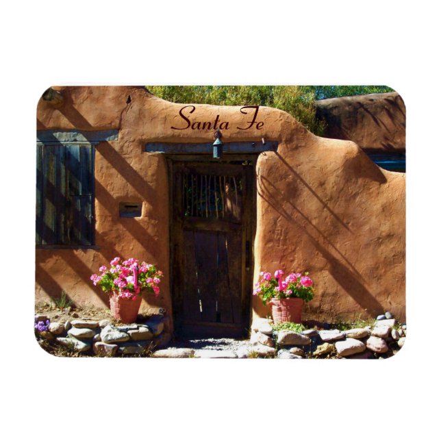 Santa Fe, New Mexico Magnet (Horizontal)