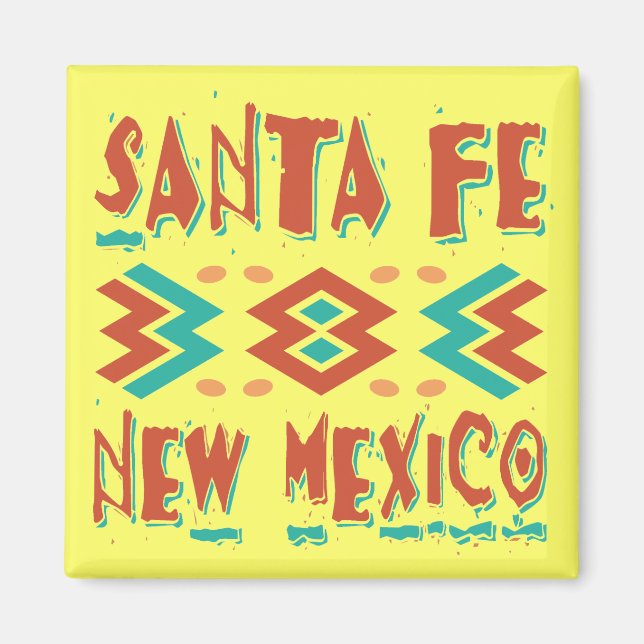 SANTA FE, NEW MEXICO MAGNET (Vorne)