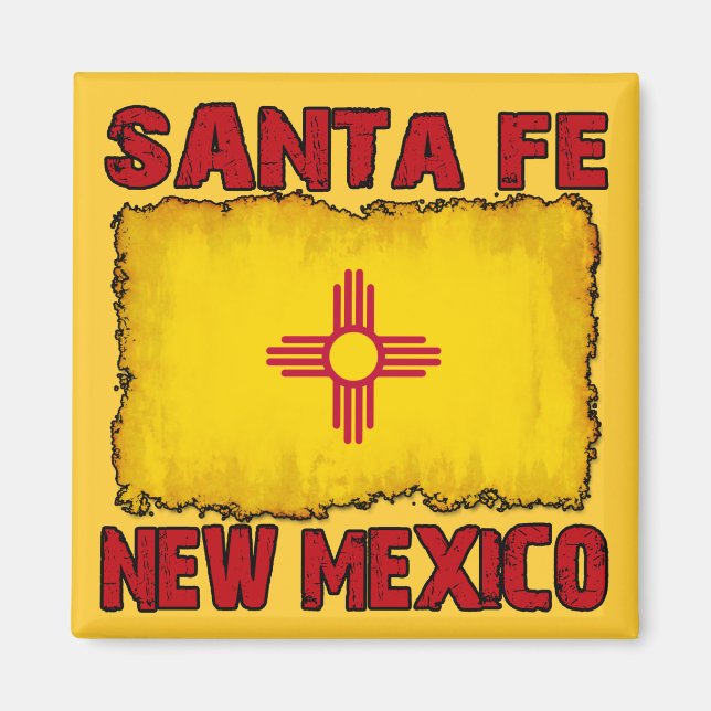 Santa Fe, New Mexico Magnet (Vorne)