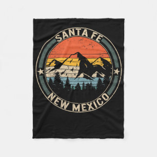 Santa Fe New Mexico Skifahren Snowboarden Wandern  Fleecedecke