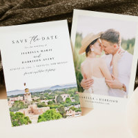 SANTA FE New Mexico Skyline Save the Date