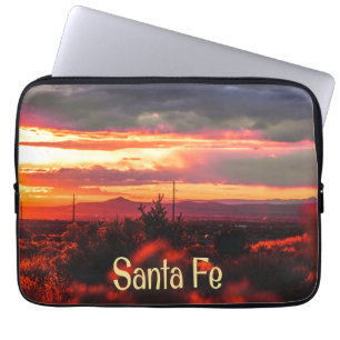 Santa Fe New Mexico Sun Set Laptopschutzhülle
