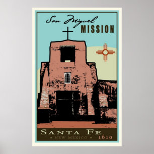Santa Fe Poster