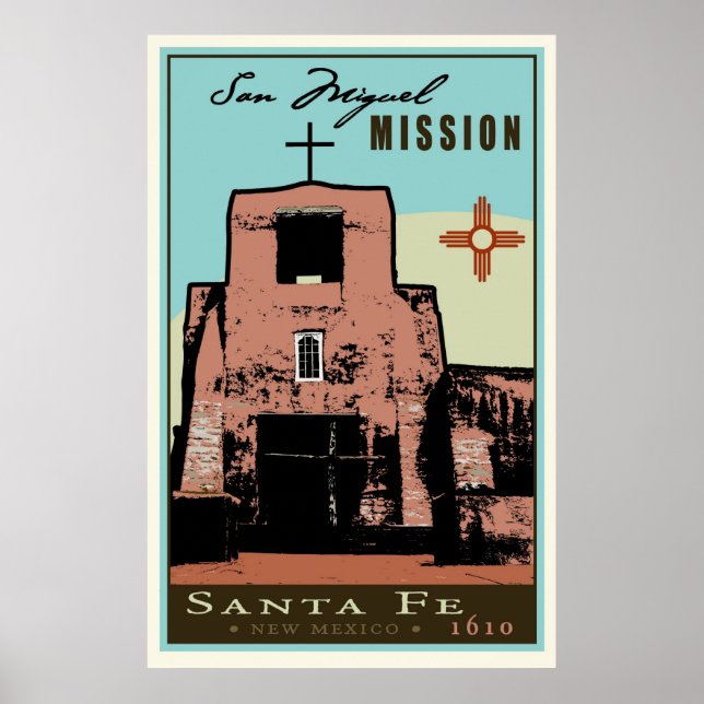 Santa Fe Poster (Vorne)