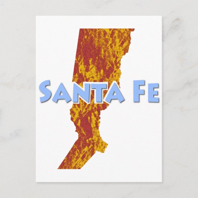 Santa Fe Postkarte (Vorderseite)