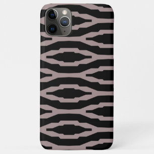 Santa Fe Rosa und Schwarzes geometrisches modernes Case-Mate iPhone Hülle