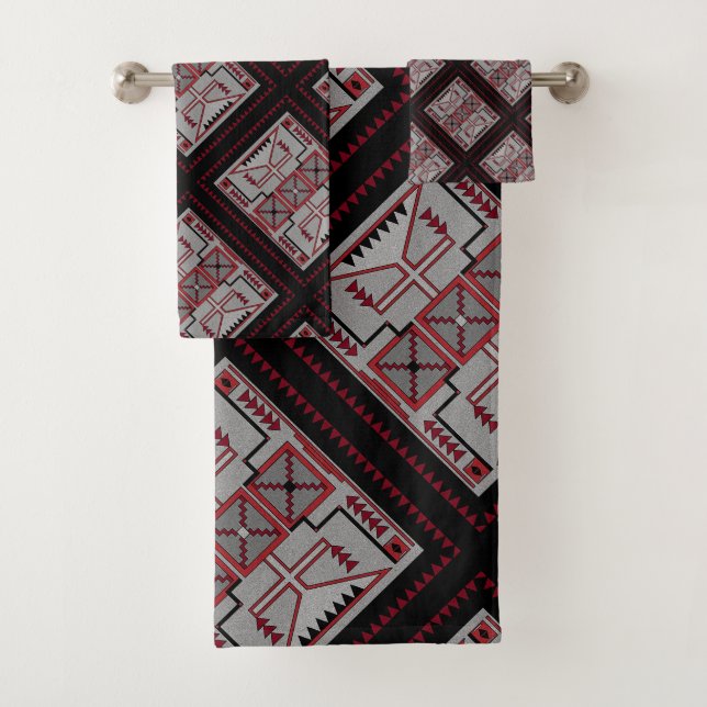 Santa-fe-Stil Badhandtuch Set (Insitu)