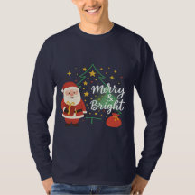 Santa-Feiertags-Geschenk-T-Shirt für Ehemann – Wei