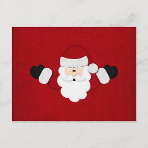 Santa Feiertagspostkarte