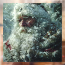 Santa Fensteraufkleber