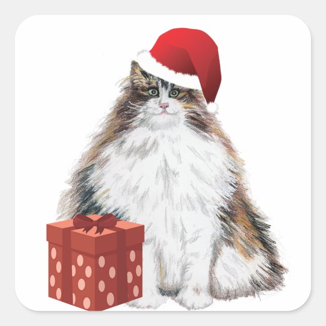 Santa Fergus Stickers (Vorderseite)