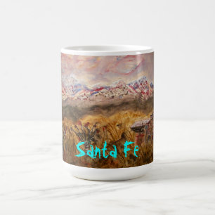 Santa- Feschneekunst Kaffeetasse