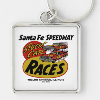 Santa- Fespeedway, Willow Springs, IL 1953-1995 Schlüsselanhänger