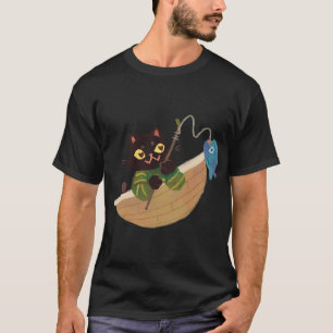 Santa Fischen Lustiger Weihnachtsfischer Xmas T-Shirt