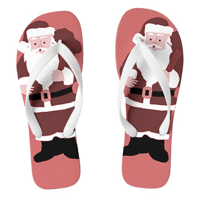 Santa Flip Flops (Fußbett)