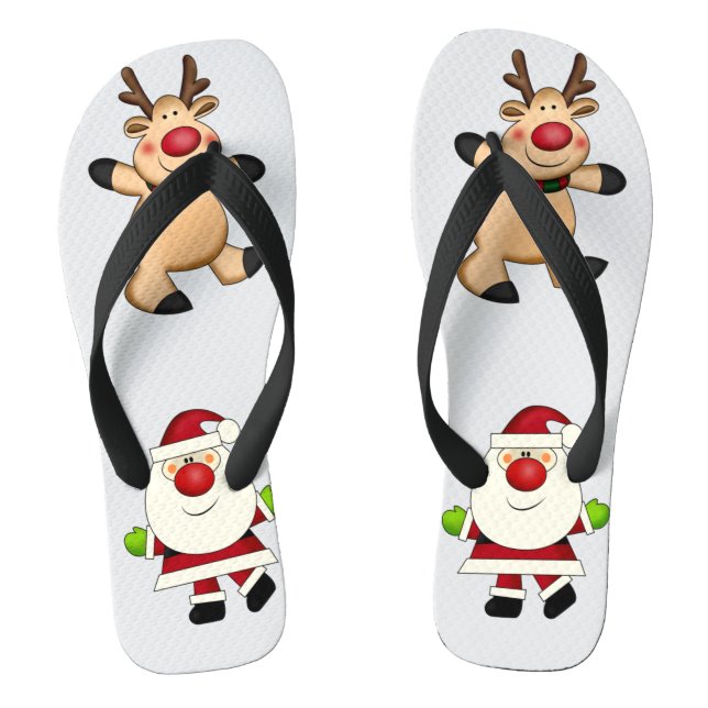 Santa Flip Flops (Fußbett)