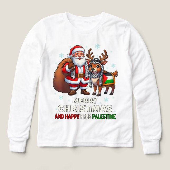 Santa for Palestine – Christmas Peace (Design Vorderseite)