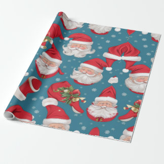 Santa & Friends Jumbo Weihnachtslieder Chris Geschenkpapier