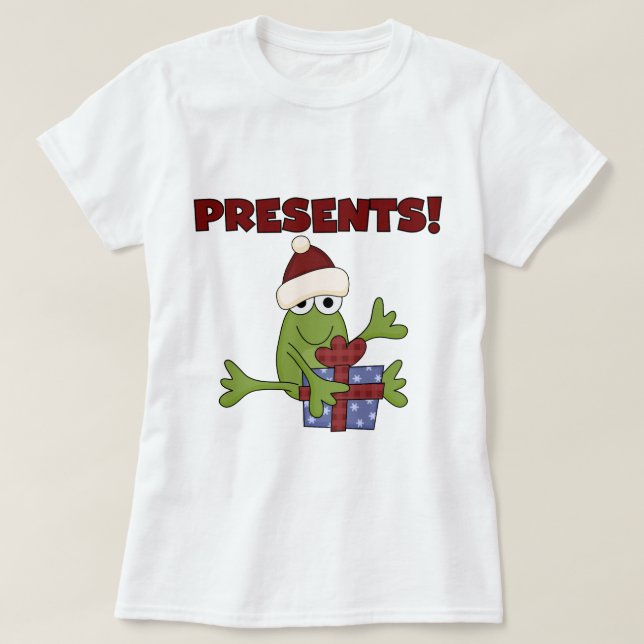 Santa Frog Tshirts und Geschenke (Design vorne)