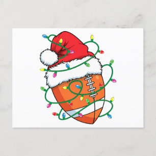 Santa Fußball Sportball Männer Jungen Weihnachten 