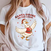 Santa Gans auf freiem Fuß – Weihnachtsgans