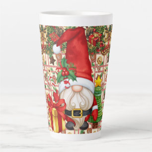 Santa Gnome Milchtasse