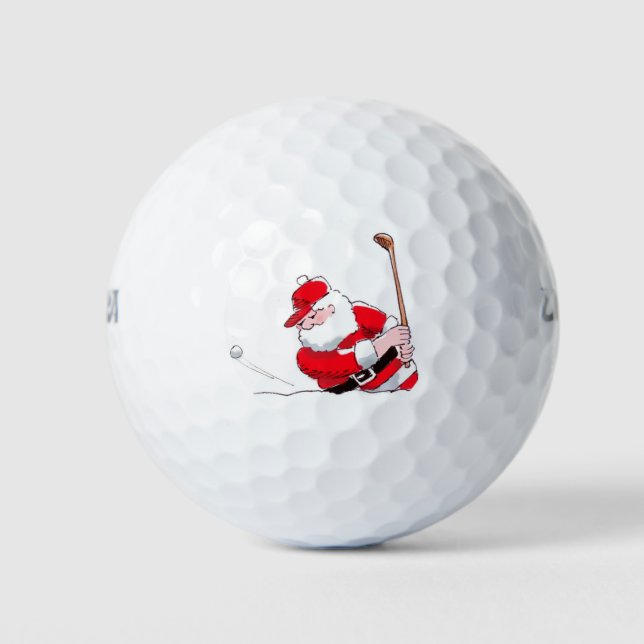 Santa Golf Ball (Vorderseite)