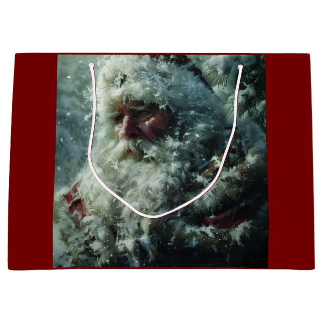 Santa Große Geschenktüte (Vorderseite)