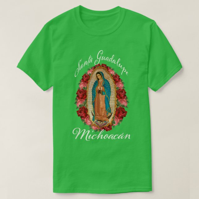 Santa Guadalupe Katholischer Heiliger von Mexiko,  T-Shirt (Design vorne)