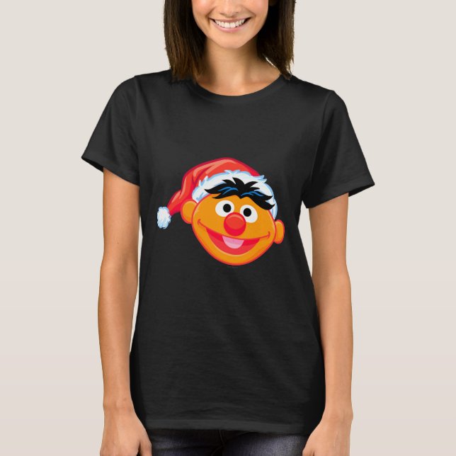 Santa Hat Ernie  T-Shirt (Vorderseite)
