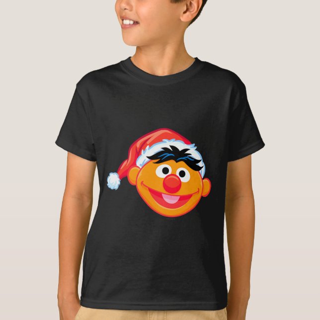 Santa Hat Ernie  T-Shirt (Vorderseite)
