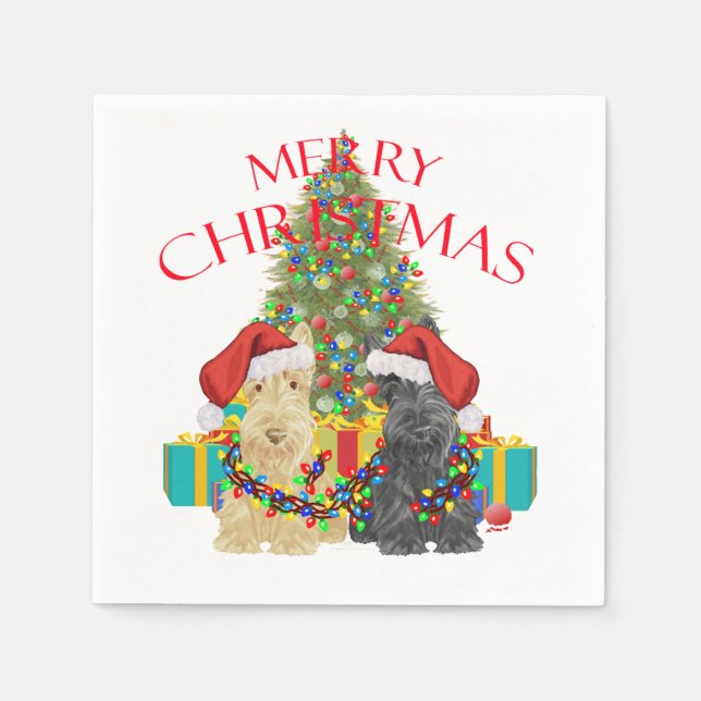 Santa Helfer Serviette (Vorderseite)