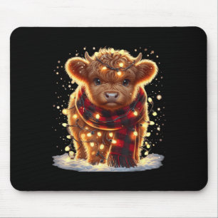 Santa Highland Kuw Weihnachten Weihnachten Weihnac Mousepad